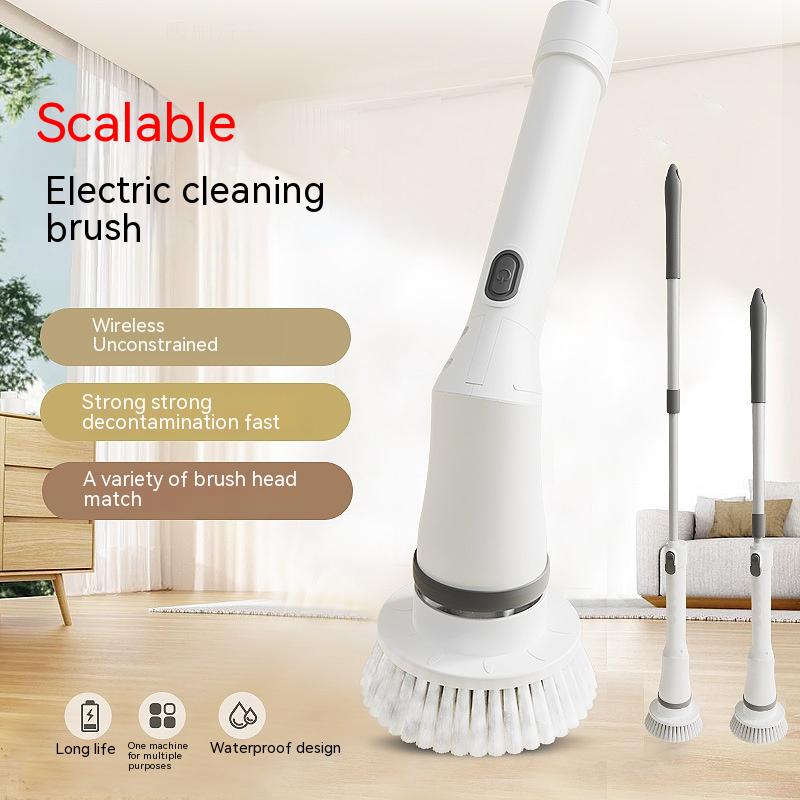 Electric Scrubber Cleaning Wall Brush